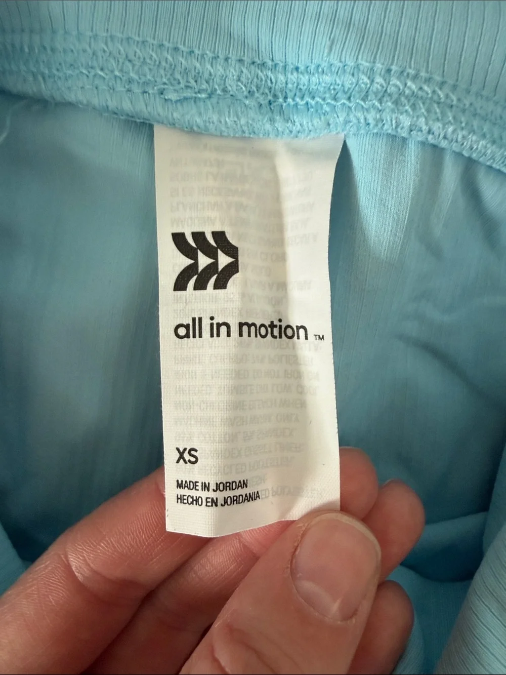 All In Motion Ribbed High Waisted Workout Leggings